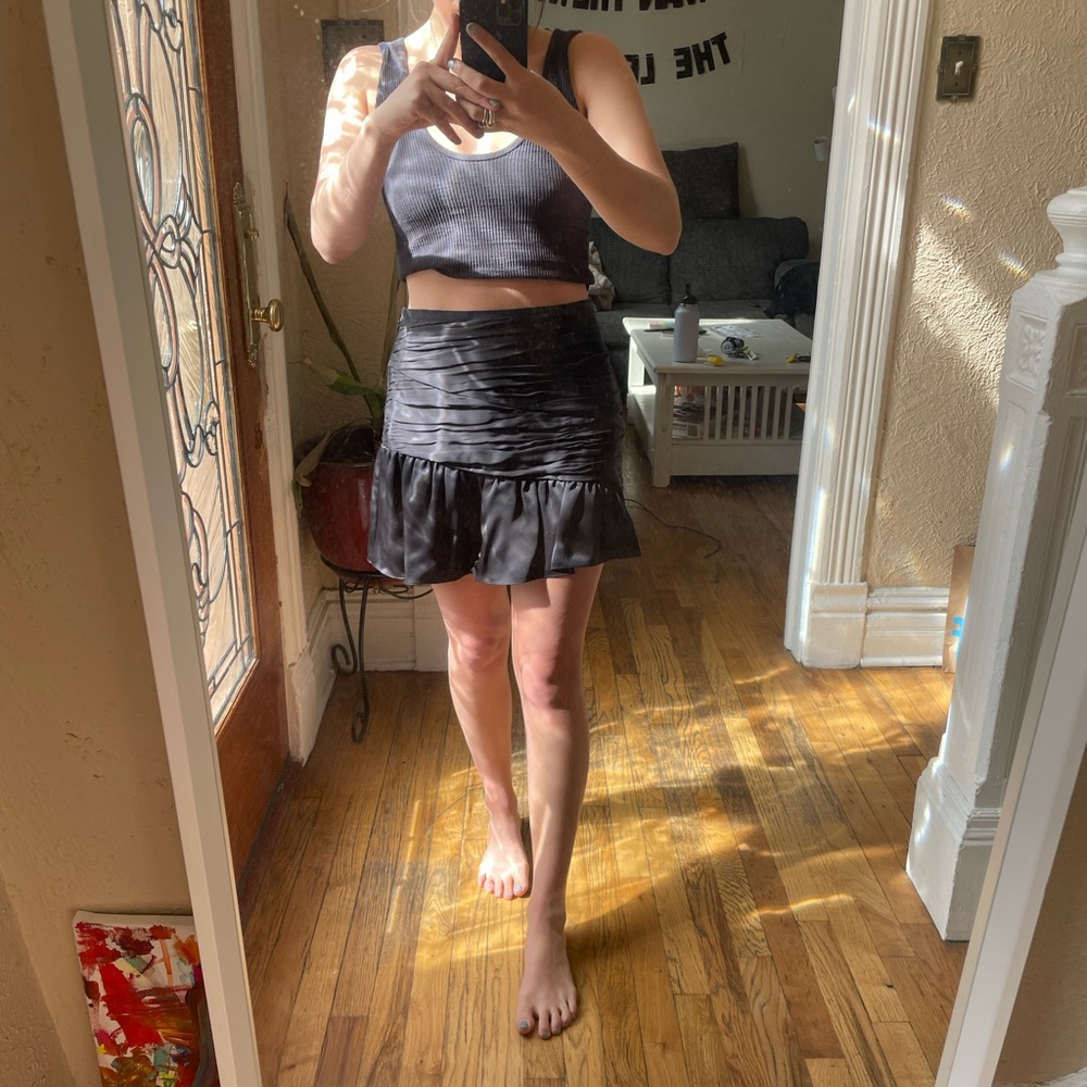 Black skirt